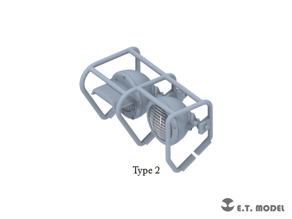 E.T. Model 1/35 Lights Set for Russian T-55 Family