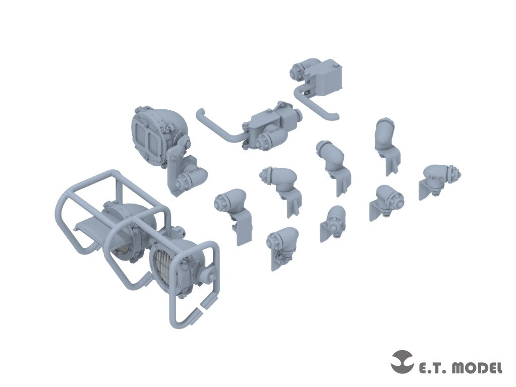 E.T. Model 1/35 Lights Set for Russian T-62 Family