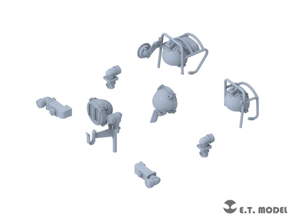 E.T. Model  1:35 Lights Set for Russian T-80U Family (3D Printed)