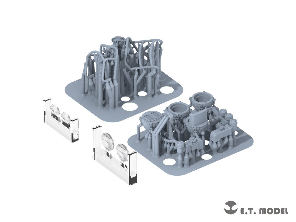 E.T. Model  1:35 Lights Set for Russian T-80U Family (3D Printed)