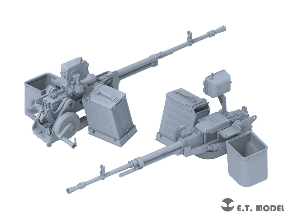 E.T. Model 1:35 Russian 12.7mm NSVT Heavy Machine Gun(For T-80U Family (3D Printed)