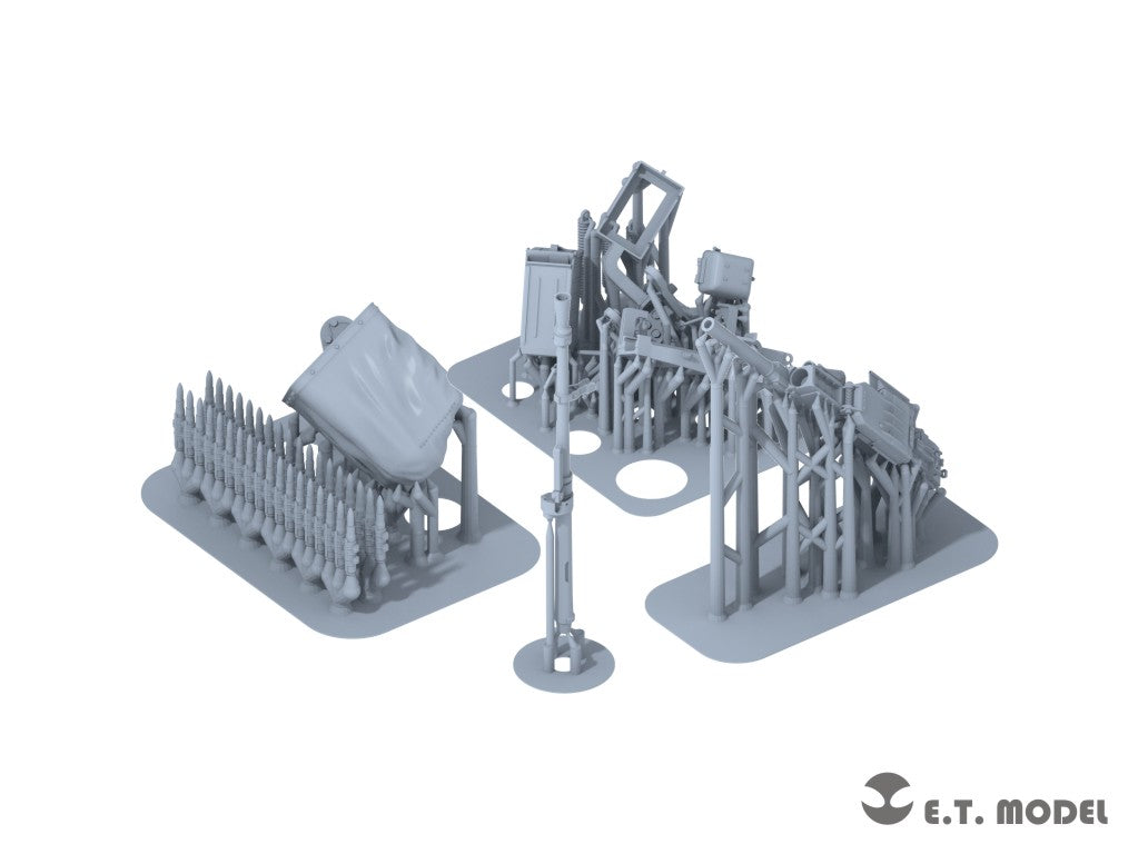 E.T. Model 1:35 Russian 12.7mm NSVT Heavy Machine Gun(For T-80U Family (3D Printed)