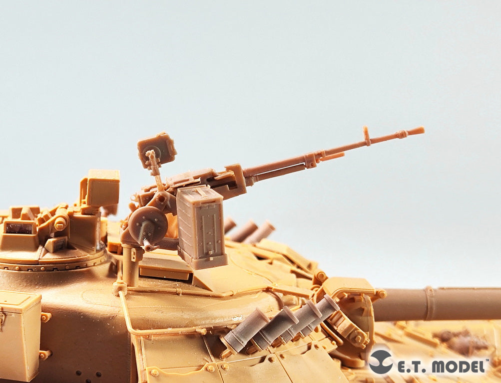 E.T. Model 1:35 Russian 12.7mm NSVT Heavy Machine Gun(For T-80U Family (3D Printed)