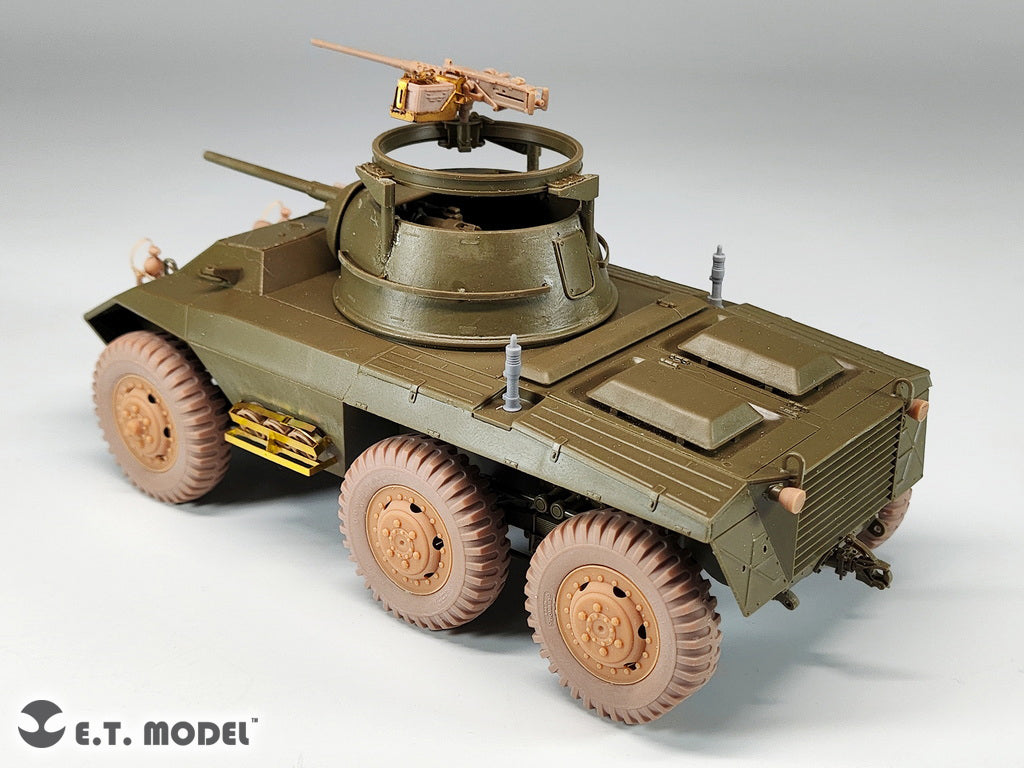 E.T. Model 1:35 Lights Set with Guards for U.S.Army M8/M20 Light Armored Car (3D Printed)