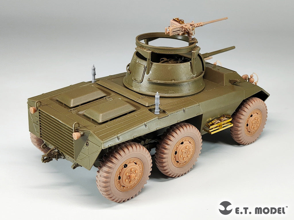 E.T. Model 1:35 Lights Set with Guards for U.S.Army M8/M20 Light Armored Car (3D Printed)