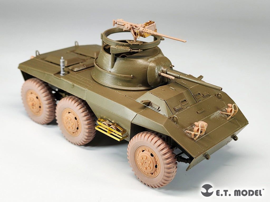 E.T. Model 1:35 Lights Set with Guards for U.S.Army M8/M20 Light Armored Car (3D Printed)