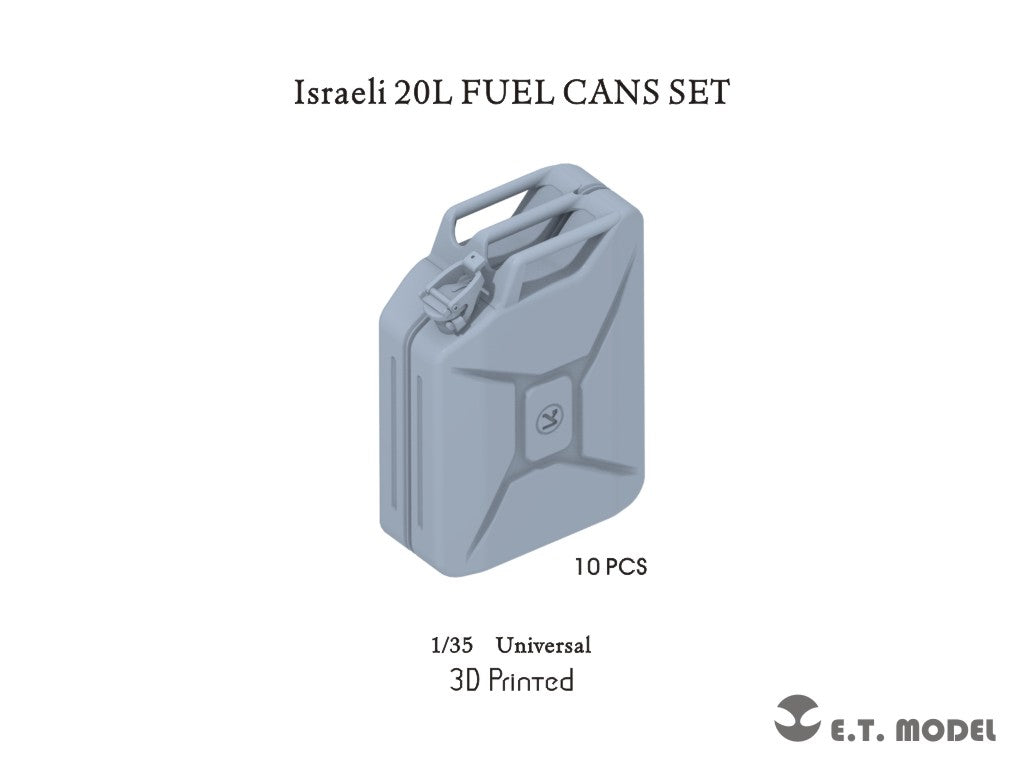 E.T. Model 1/35 Israeli 20L FUEL CANS SET