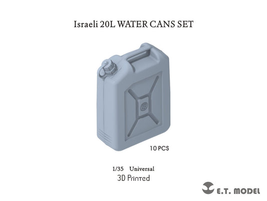 E.T. Model 1/35 Israeli 20L WATER CANS SET