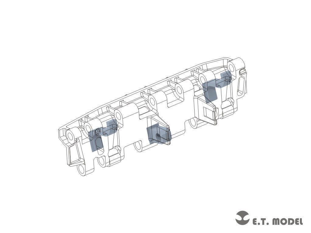 E.T. Model 1/35 Tiger II Spare Track Brackets（For Late Version Track）