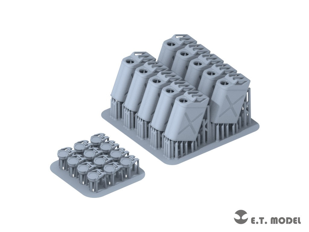 E.T. Model 1:35 WWII U.S.Army 20L WATER CANS SET (3D Printed)