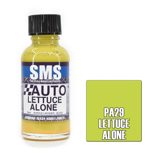 SMS Auto Colour LETTUCE ALONE 30ml