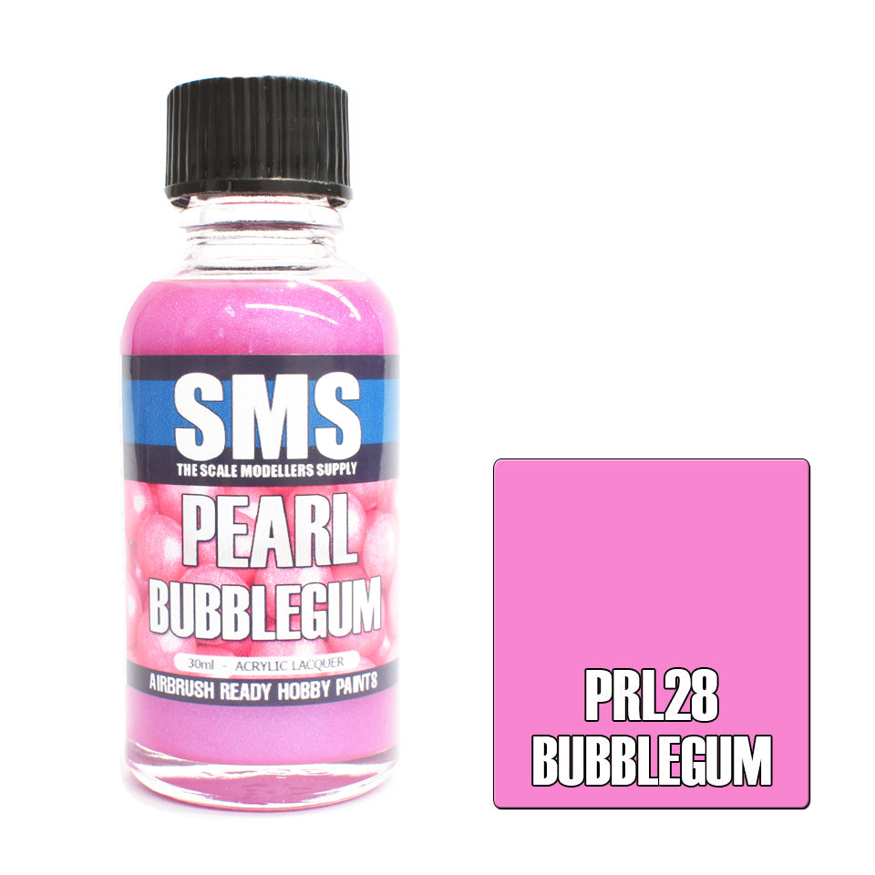 SMS Pearl Acrylic Lacquer BUBBLEGUM 30ml