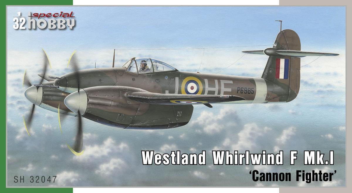 Special Hobby 1/32 Westland Whirlwind Mk.I 'Cannon Fighter' Plastic Model Kit