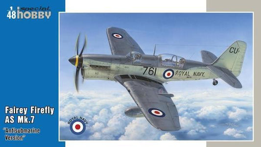 Special Hobby 1/48 Fairey Firefly AS Mk.7 Antisubmarine version Plastic Model Kit