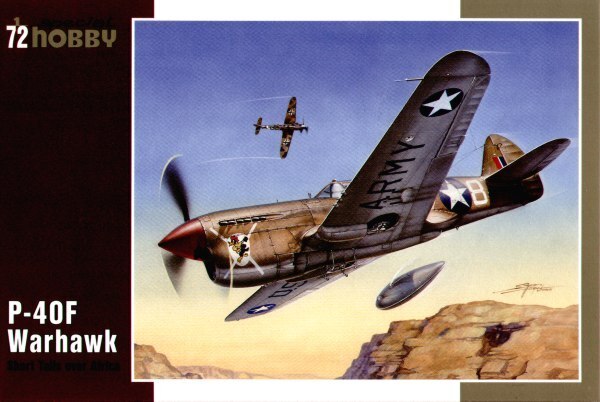 Special Hobby 1/72 P-40 F Warhawk "Short Tails over Africa" Plastic Model Kit