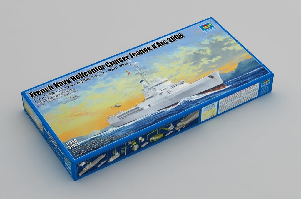 Trumpeter 1/350 French Navy Helicopter Cruiser Jeanne d’Arc 2008 Plastic Model Kit