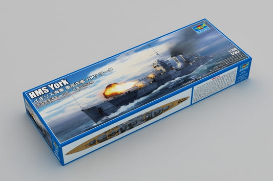 Trumpeter 1/700 HMS York Plastic Model Kit