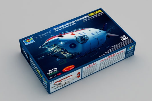 Trumpeter 1/72 7000-meter Manned Submersible JIAO LONG Plastic Model Kit