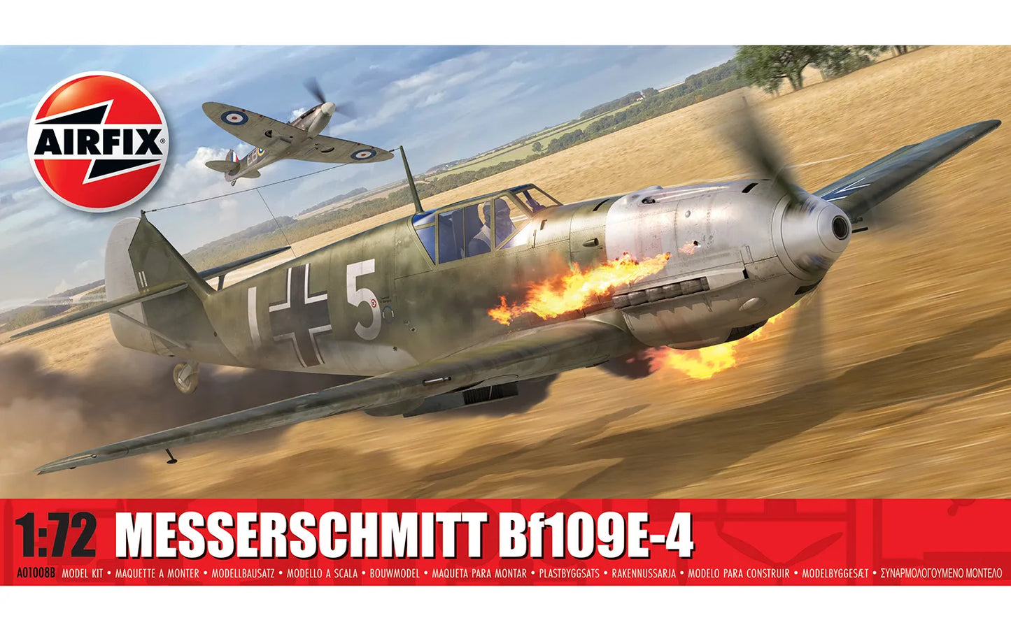 Airfix 1/72 Messerschmitt Bf109E-4