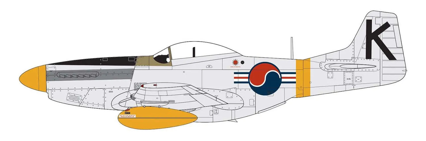 Airfix 1/72 North American F-51D Mustang