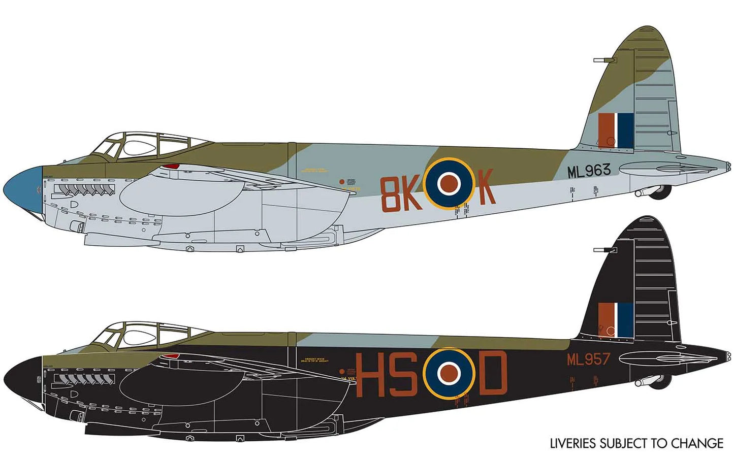 Airfix 1/72 De Havilland Mosquito B.XVI