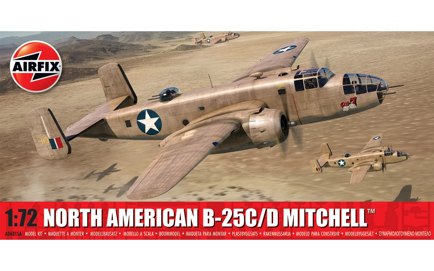 Airfix 1/72 North American B-25C/D Mitchell