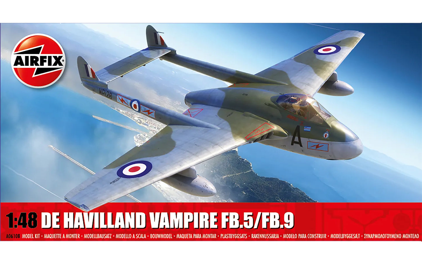 Airfix 1/48 De Havilland Vampire FB5 / FB9