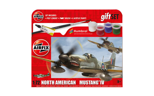 Airfix 1/72 North American Mustang IV Gift Set