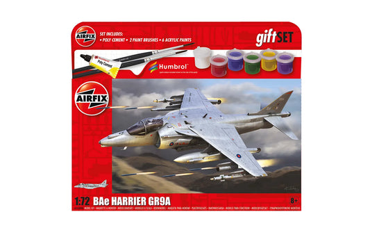 Airfix 1/72 BAe Harrier GR9A Gift Set