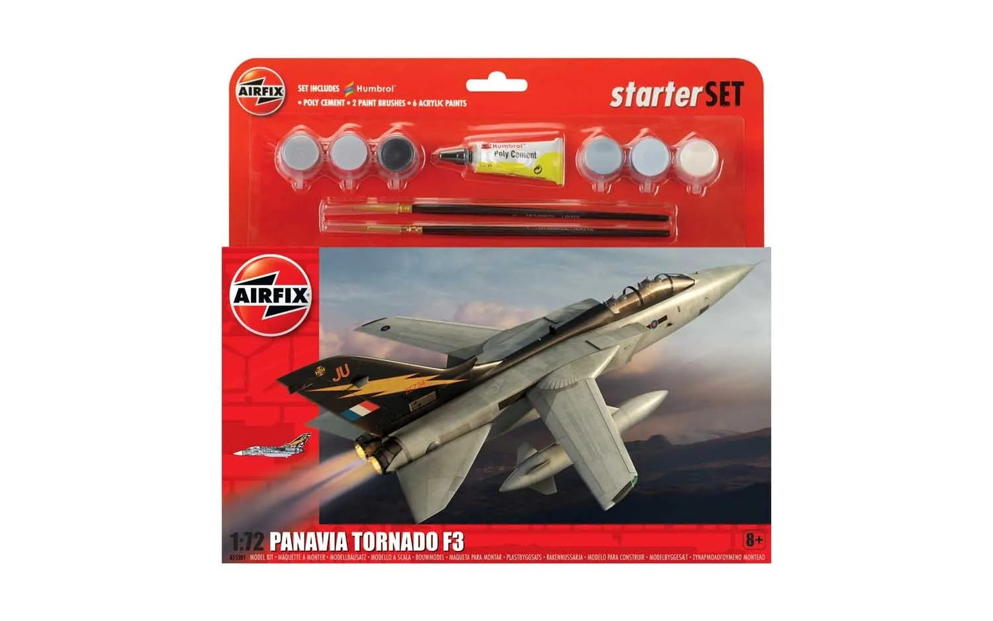 Airfix 1/72 Panavia Tornado F3 Starter Set