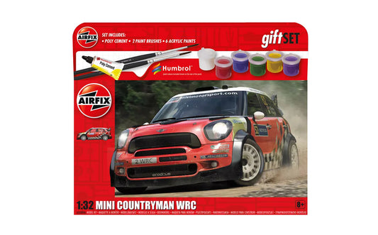 Airfix 1/32 Mini Countryman WRC Starter Set