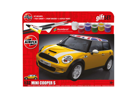 Airfix 1/32 Mini Cooper S Gift Set