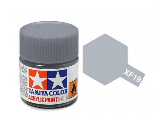 Tamiya Color Acrylic Paint XF-19 Sky Grey 10ml