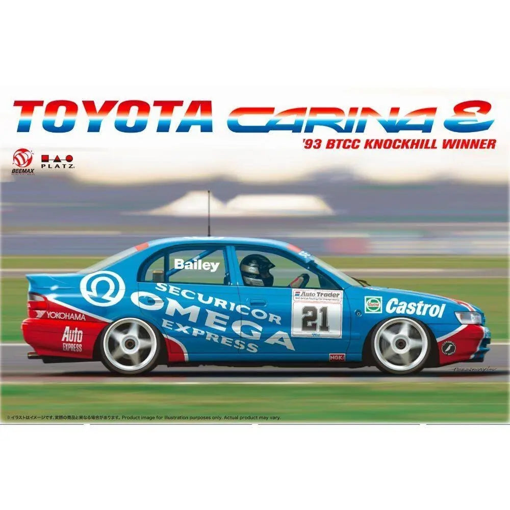 Beemax 1/24 Toyota Carina ST191 BTCC 1993 Omega Plastic Model Kit