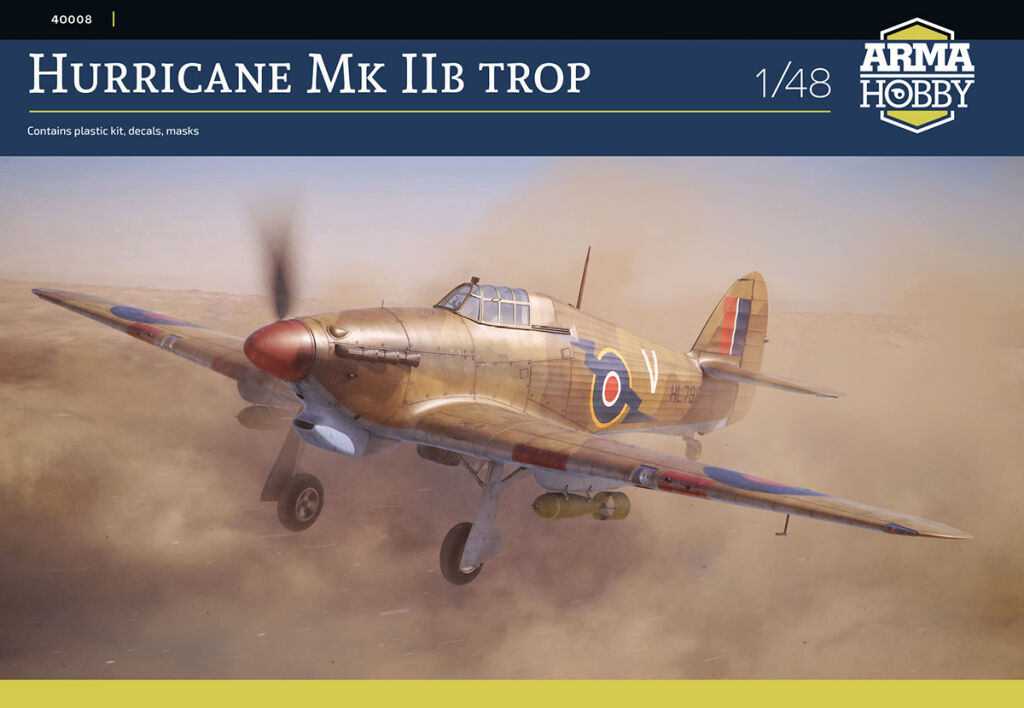 Arma Hobby 1:48 Hurricane Mk.IIb Trop Plastic Model Kit