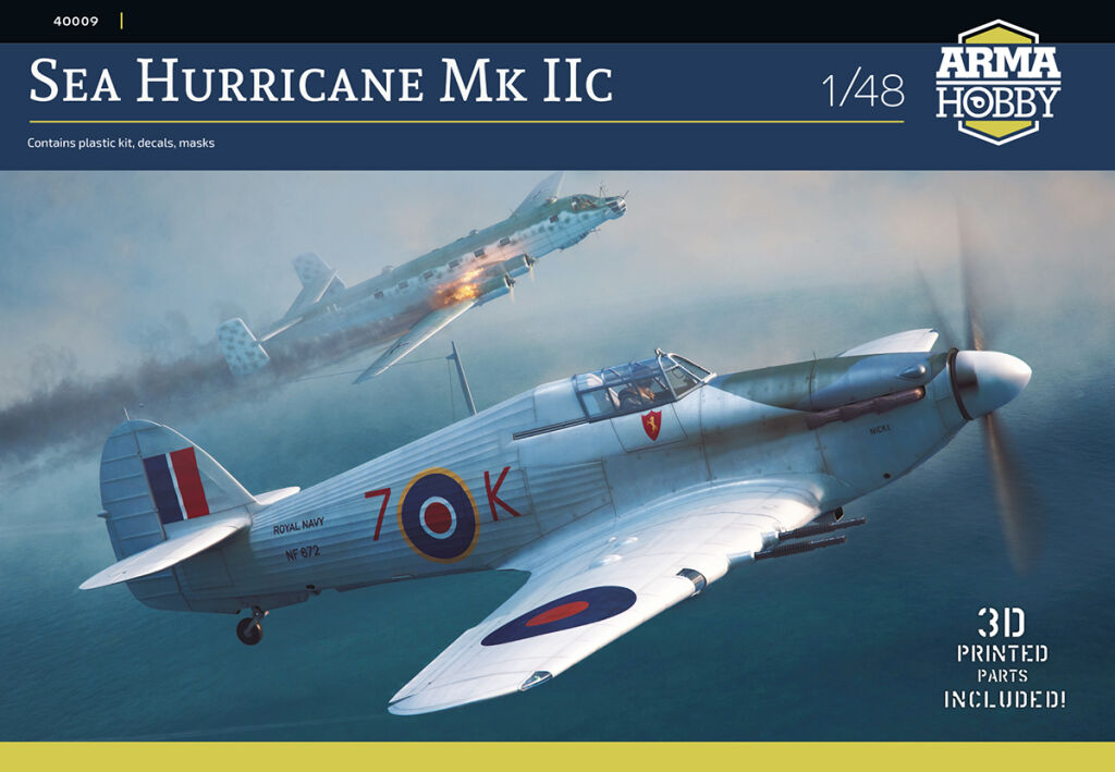 Arma Hobby 1:48 Sea Hurricane Mk.IIc Plastic Model Kit