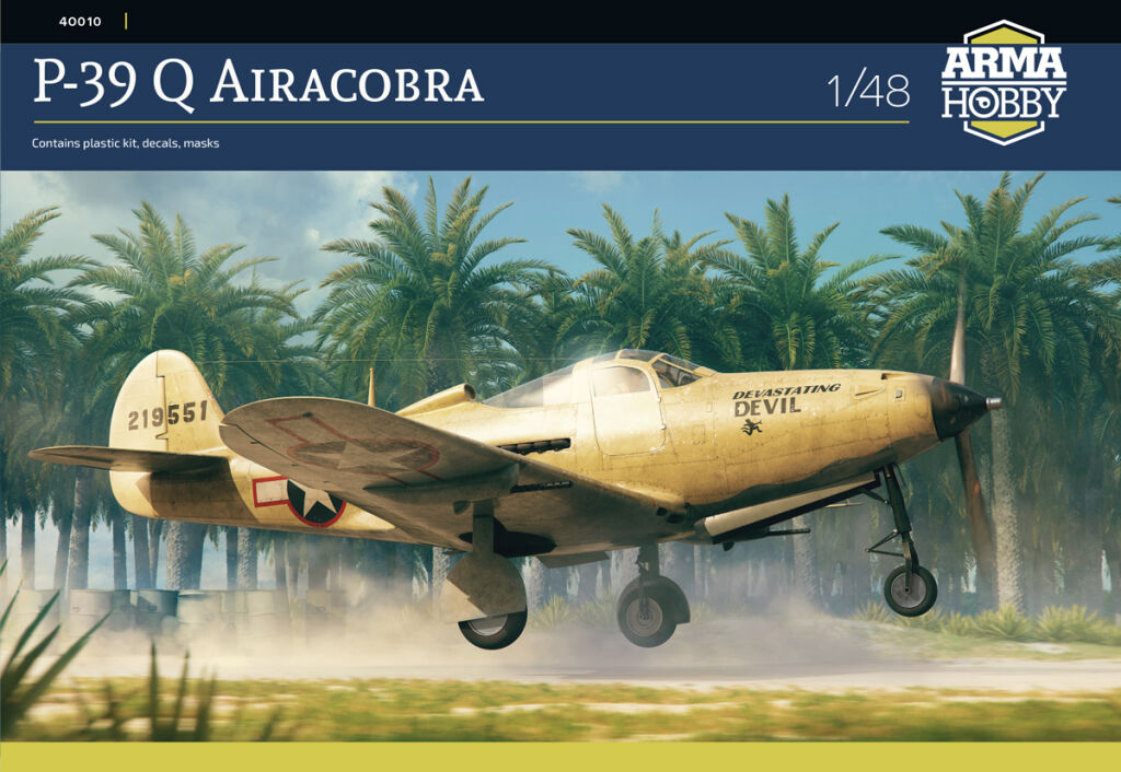 Arma Hobby 1:48 P-39 Q Airacobra Plastic Model Kit