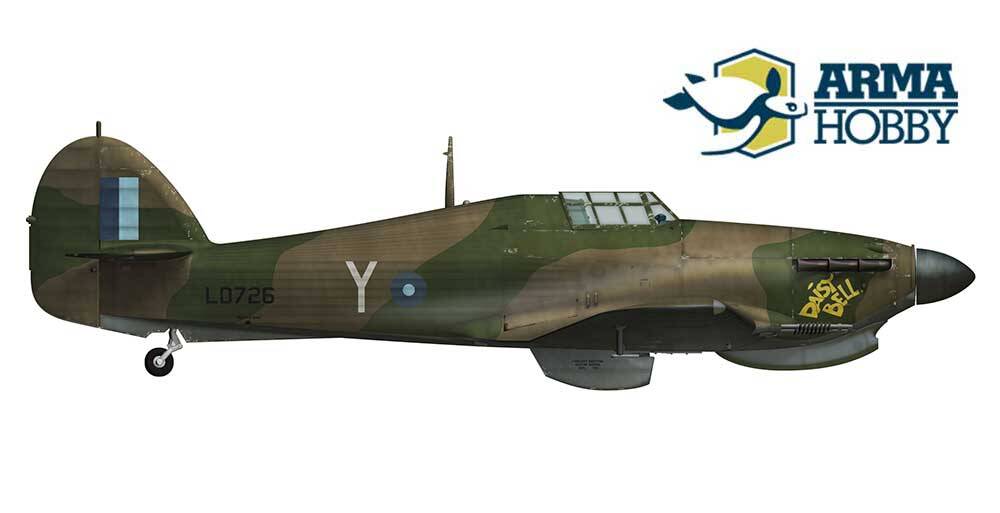 Arma Hobby 1:72 Hurricane Mk IIc Trop Plastic Model Kit