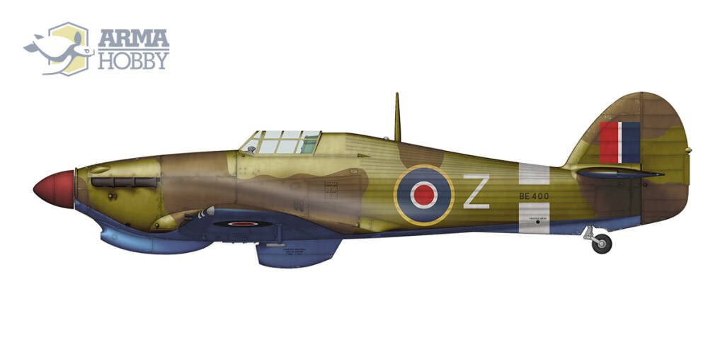 Arma Hobby 1:72 Hurricane Mk IIb Trop Plastic Model Kit