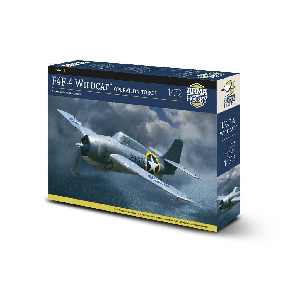 Arma Hobby 1/72 F4F-4 Wildcat "Operation Torch" Plastic Model Kit