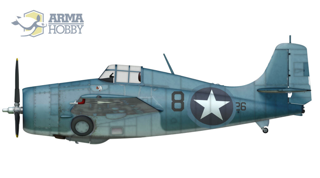 Arma Hobby 1/72 F4F-4 Wildcat "Operation Torch" Plastic Model Kit