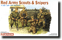 Dragon 1/35 Red Army Scouts & Snipers Plastic Model Kit