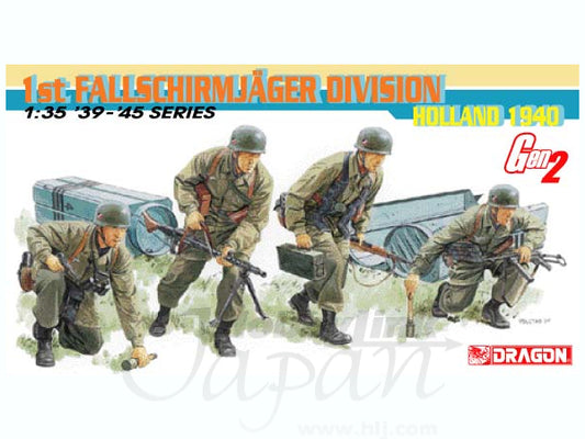 Dragon 1/35 1st Fallschirmjager Division (Holland 1940) Plastic Model Kit