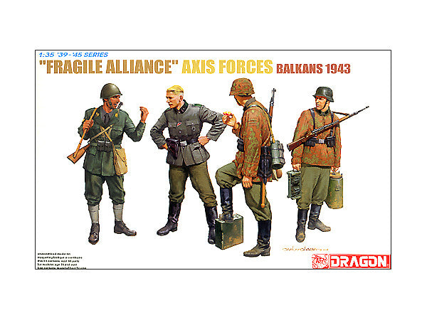 Dragon 1/35 "Fragile Alliance" Axis Forces (Balkans 1943) Plastic Model Kit