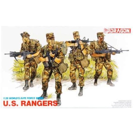 Dragon 1/35 U.S. Rangers Plastic Model Kit