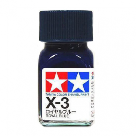 Tamiya Color Enamel Paint X-3 Gloss Royal Blue 10ml