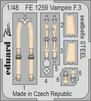 Eduard 1/48 Vampire F.3 (Airfix) Big Ed