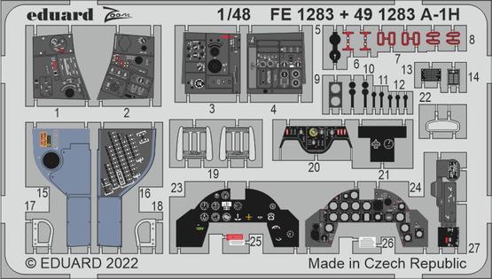 Eduard 1/48 A-1H Big Ed set