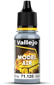 Vallejo Model Air Dark Ghost Gray 18 ml Acrylic Airbrush Paint