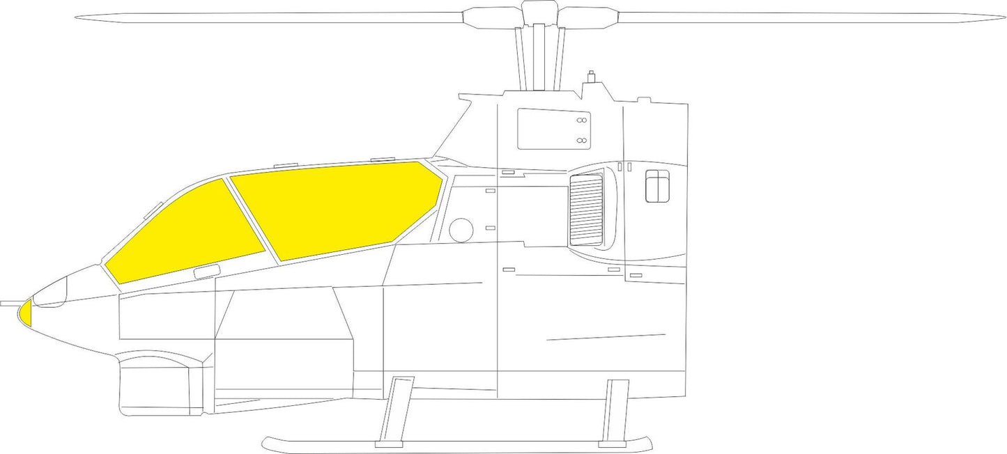 Eduard 1/32 AH-1G TFace Mask